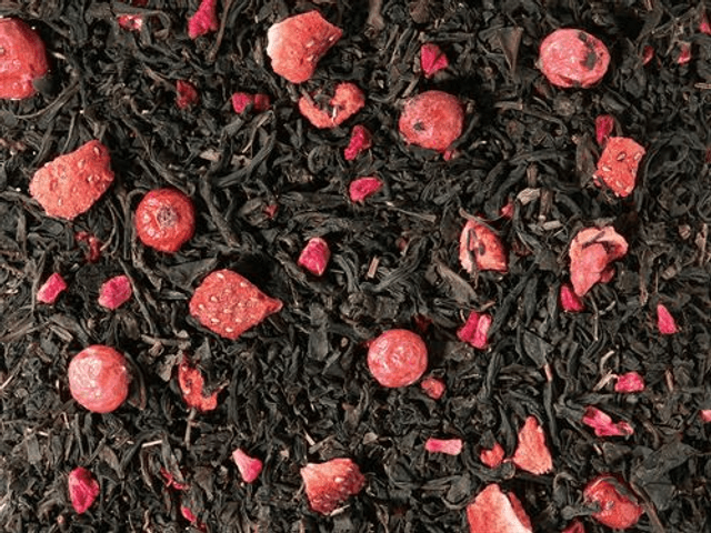 Thé Noir Framboise Myrtille 100 g